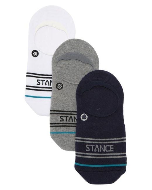 Stance Blue Basic No-Show Socks for men