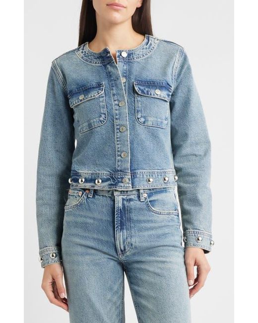 Rails Blue Capistrano Crop Denim Jacket