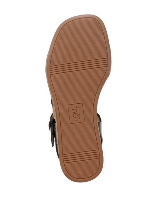 Naturalizer White Buckle Ankle Strap Sandals