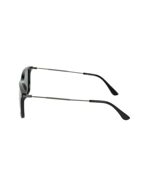Cole Haan Green 55Mm Rectangular Sunglasses for men