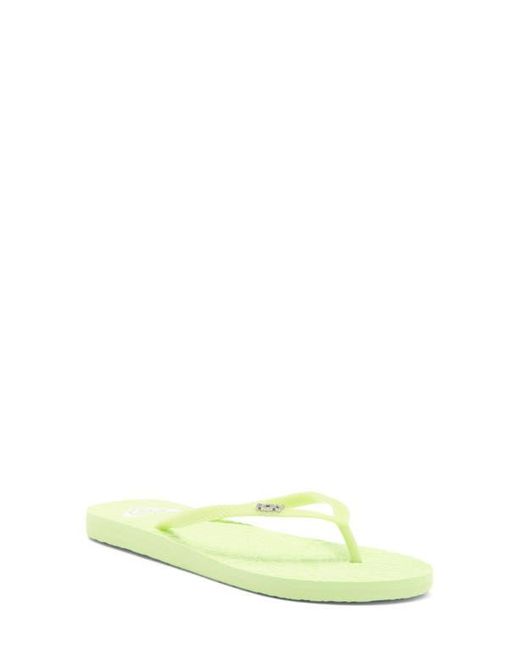 Roxy Yellow Antilles Ii Flip Flop