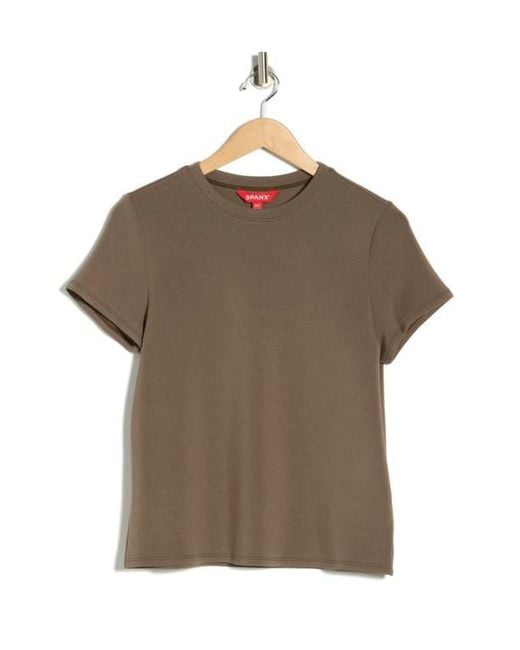 Spanx Brown Modal Blend T-Shirt