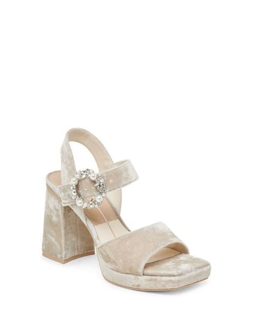Dolce Vita Natural Amari Platform Sandal