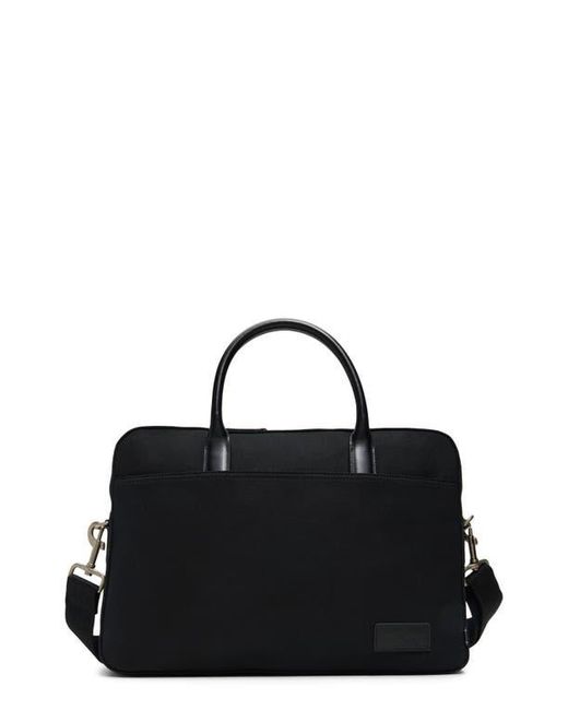 Brooks Brothers Medford Slim Briefcase in Black for Men | Lyst