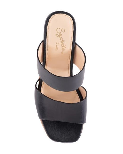 Seychelles Black Summer Nights Platform Sandal