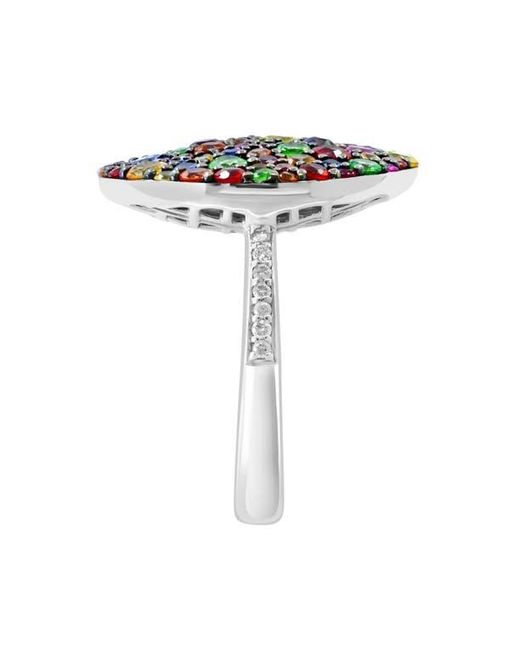 Effy Multicolor Diamond & Tsavorite Ring