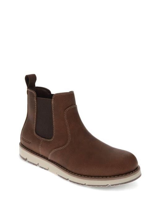 Dockers Brown Dylan Chelsea Boot for men