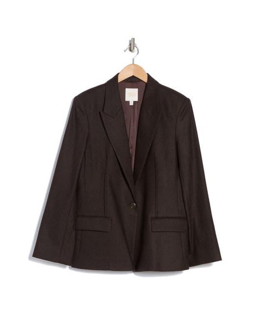 Twp Jill Wool & Cashmere Blazer in Brown Lyst