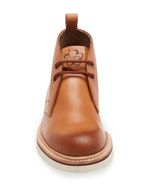 Ted Baker Vedro Wedge Desert Boot In Tan At Nordstrom Rack in Brown for