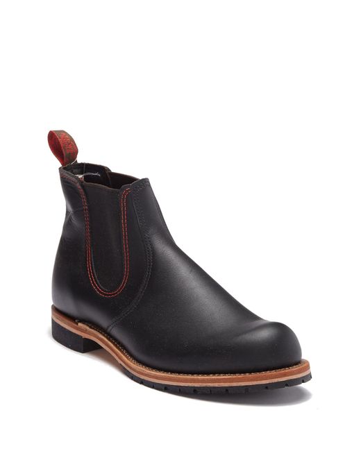 Red Wing Black 2918 Chelsea Rancher Boot for men