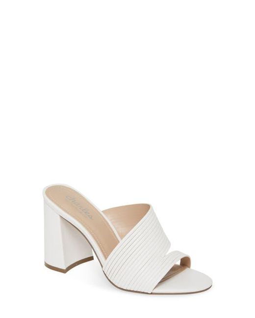 Charles David White Rhythmic Sandal