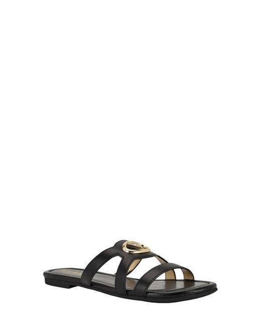 Guess Black Layora Slide Sandal