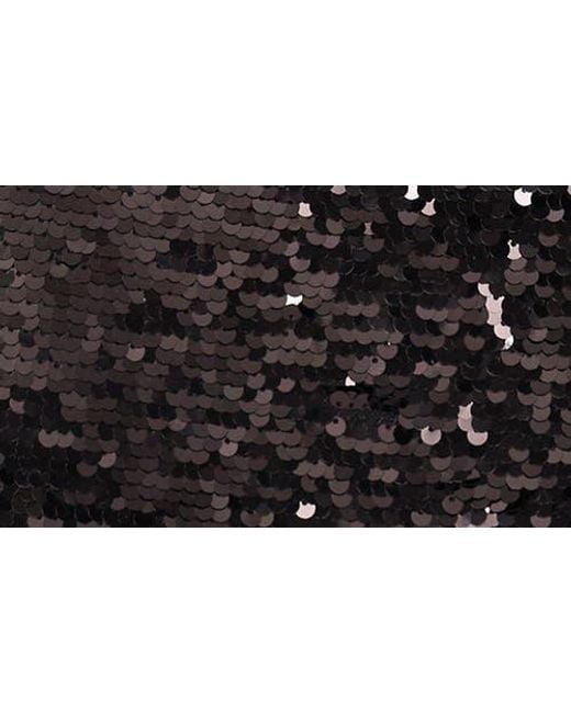 Halogen® Black Sequin Miniskirt