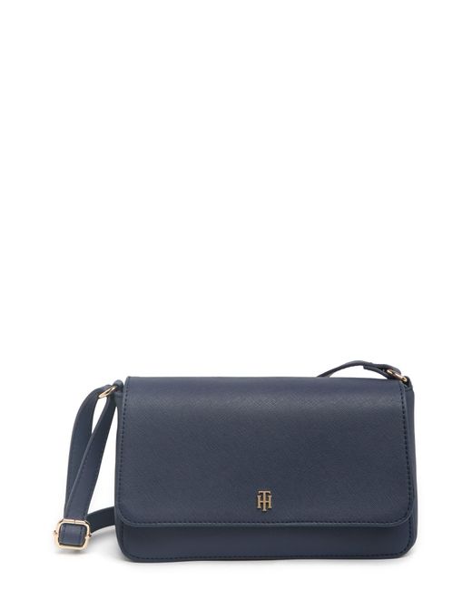 Tommy Hilfiger Beth Flap Crossbody Bag In Tommy Navy At Nordstrom Rack