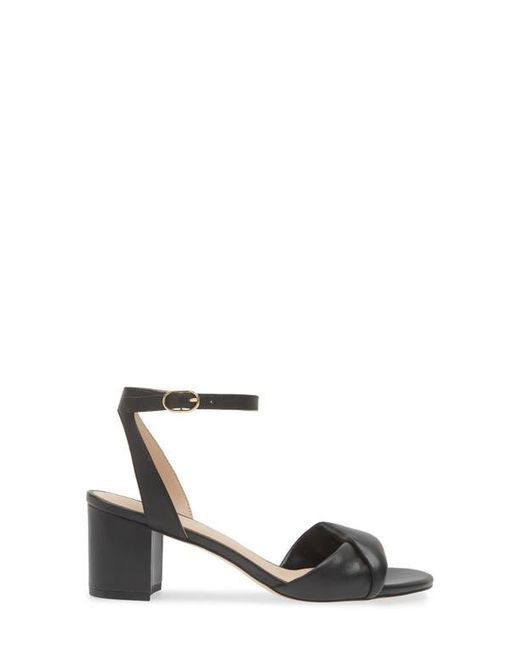 Stuart Weitzman Metallic Everly Block Heel Sandal