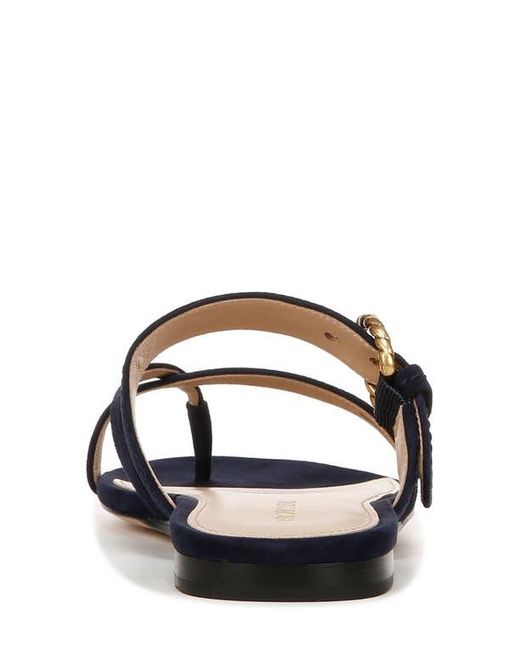 Veronica Beard Black Salva Slide Sandal