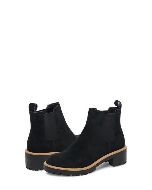 Blondo Black Matilda Waterproof Lug Sole Chelsea Boot