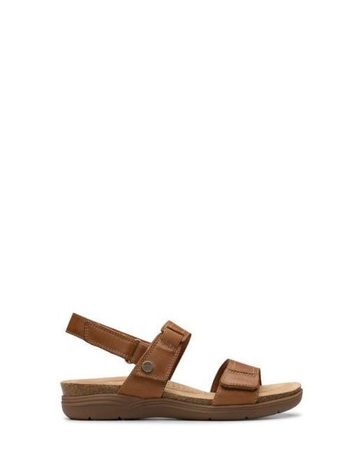 Clarks Brown Jaylan Ray Sandal