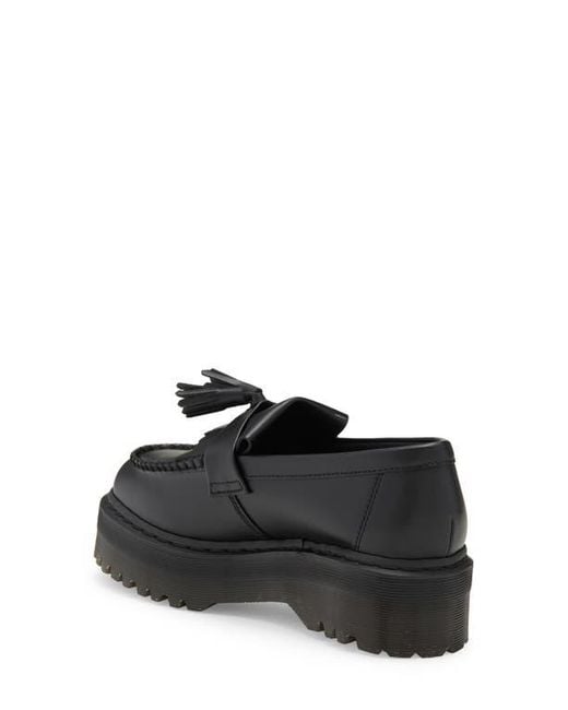 Dr. Martens Black Adrian Quad Tassel Loafer