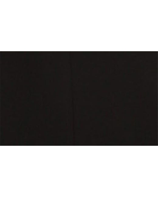 Tahari Black A-line Stretch Cotton Midi Dress