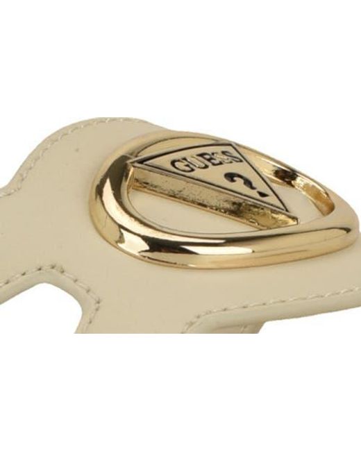 Guess Metallic Layora Slide Sandal