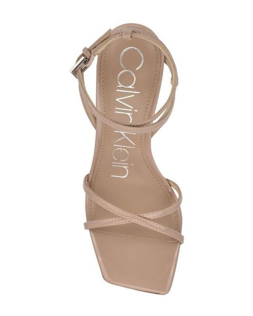 Calvin Klein Natural Tegin Sandal