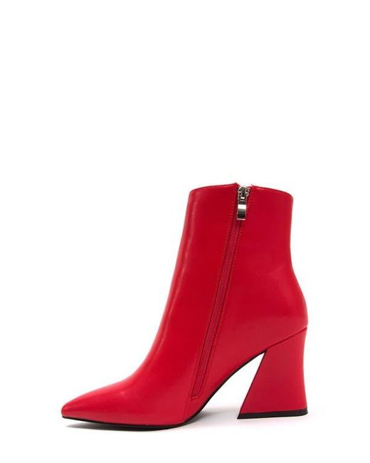 Ninety Union Red O-Ring Zip Bootie