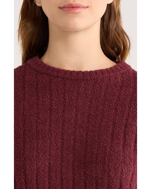 Ugg Red Riz Rib Sweater