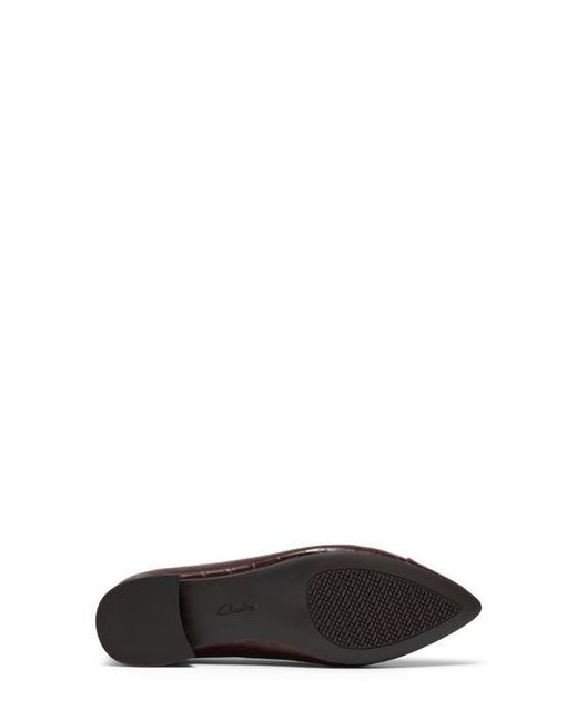 Clarks Brown Natalyn Skimmer Flat