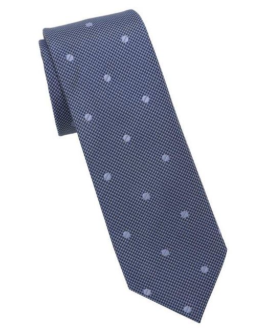 Ben Sherman Blue Dot Print Tie for men