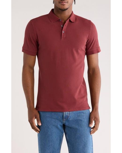 WESTZEROONE Red Bathurst Polo for men