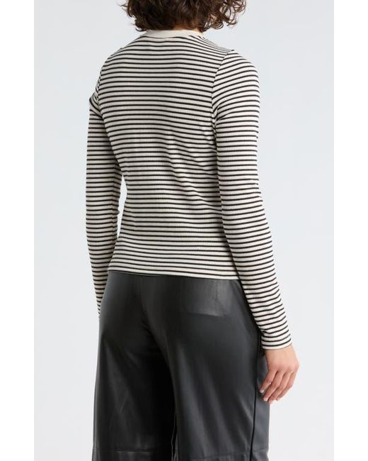 DKNY Multicolor Rib Knit Cardigan