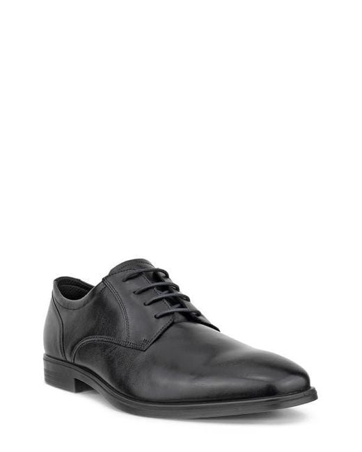 Ecco Brown Queenstown Plain Toe Derby for men