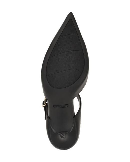 Nine West Black Dakka Pointed Toe Pump