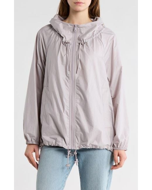 Bernardo Gray Windbreaker Jacket