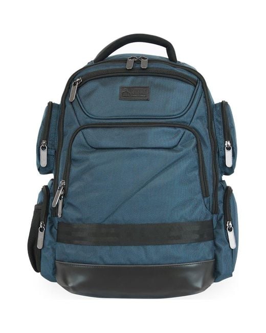 Original Penguin Blue Luca Backpack for men