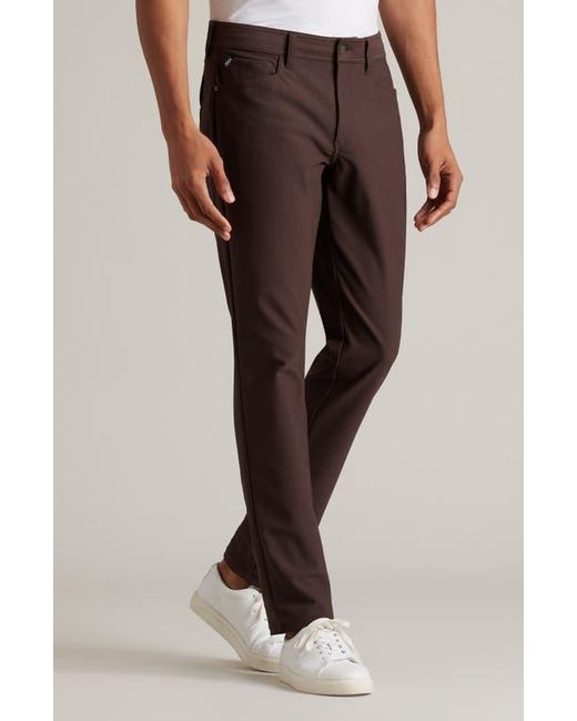 Rhone Black Fields Performance Corduroy Pants for men