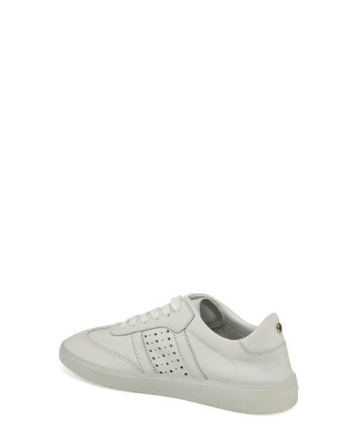 J/Slides White Hunter Leather Sneaker