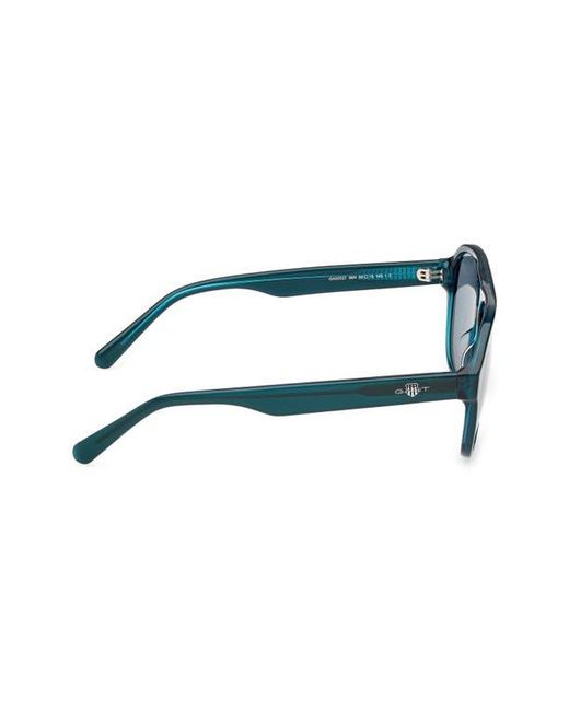 Gant Blue Pilot Sunglasses for men