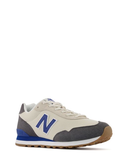 New Balance 515 Classic Running Sneaker In Moonbeam/blue Groove At