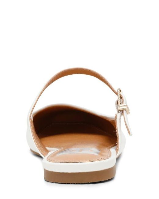 Dolce Vita White Montrice Mule