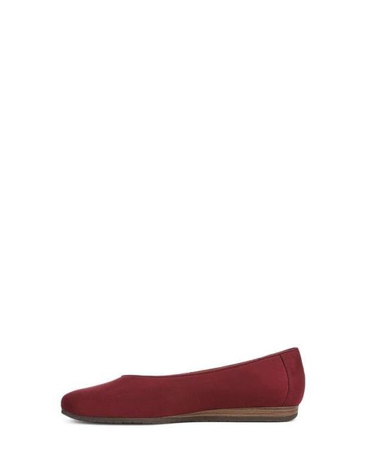 Dr. Scholls Red Skimmer Flat