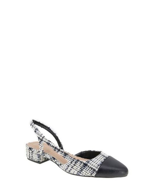 BCBGeneration Metallic Tillie Slingback Cap Toe Pump