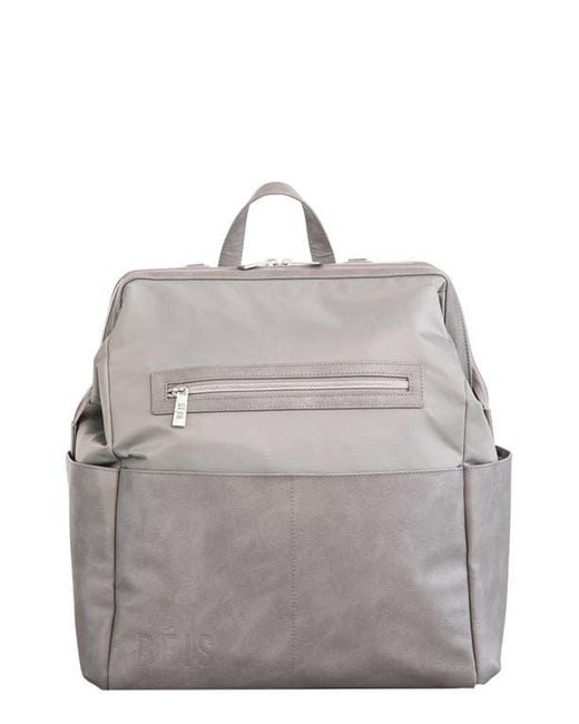 BEIS Gray The Backpack Diaper Bag