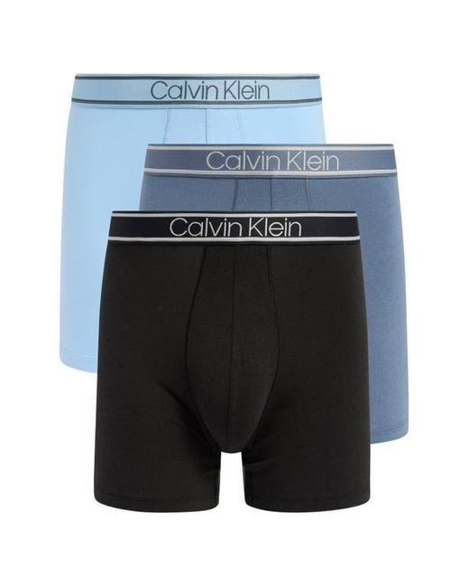 Calvin Klein Blue Boxer Briefs for men