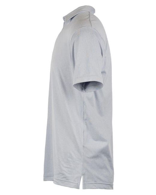 Burnside Gray Soft Jersey Polo for men