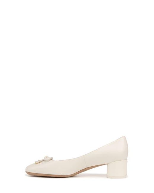 Franco Sarto Natural Natalia Block Heel Pump