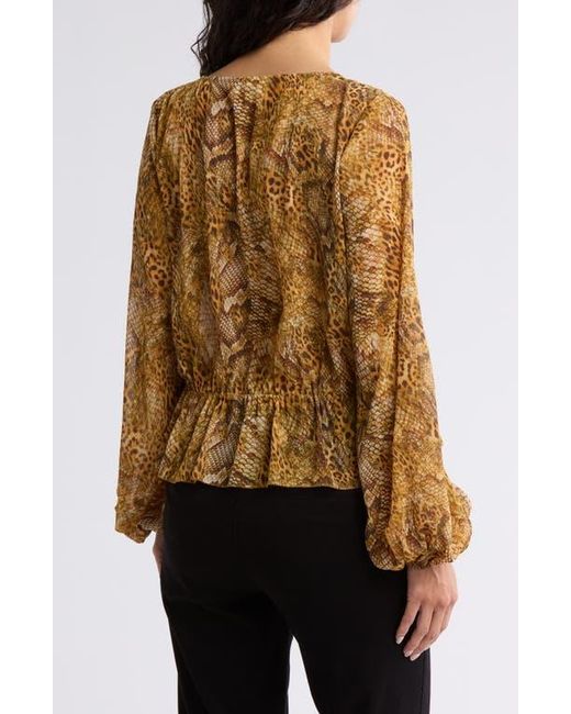 L'Agence Natural Pixie Drawstring Blouse