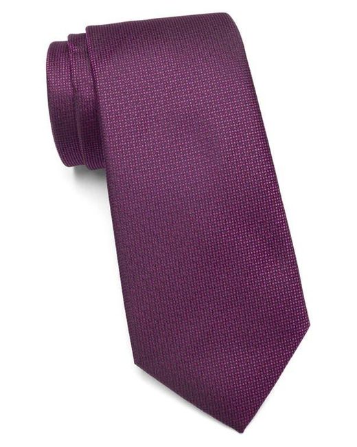 Tom Baine Purple Texture Tie for men