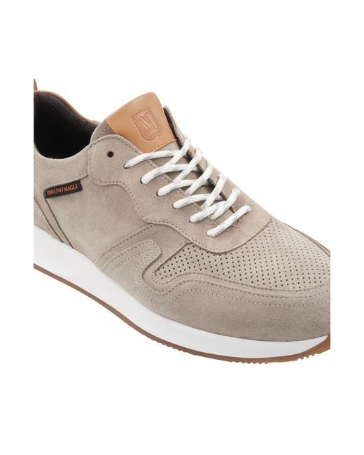 Bruno Magli Gray Capri Sneaker for men